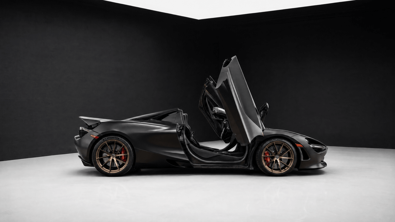 McLaren 720S Spider Convertible for rent in Miami