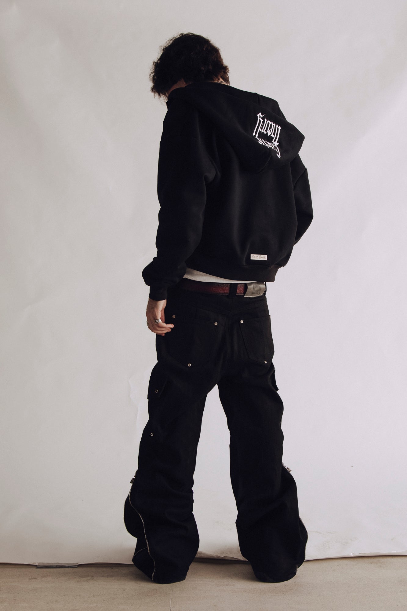 Cropped Zip-Up Hoodie - Ark Drive Club