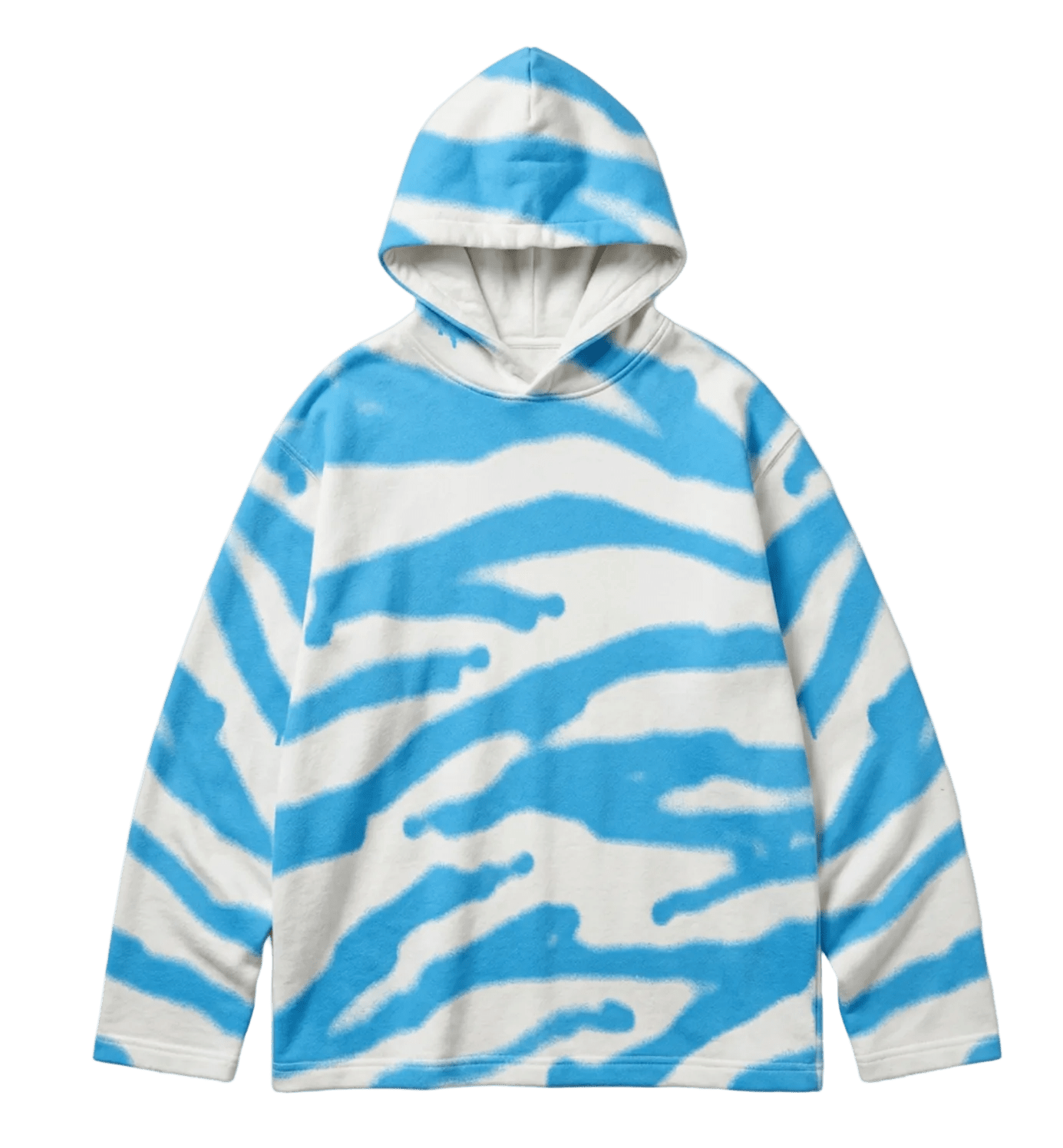 DF Blue Tiger Hoodie - Ark Drive Club