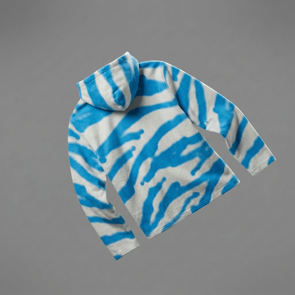 DF Blue Tiger Hoodie - Ark Drive Club