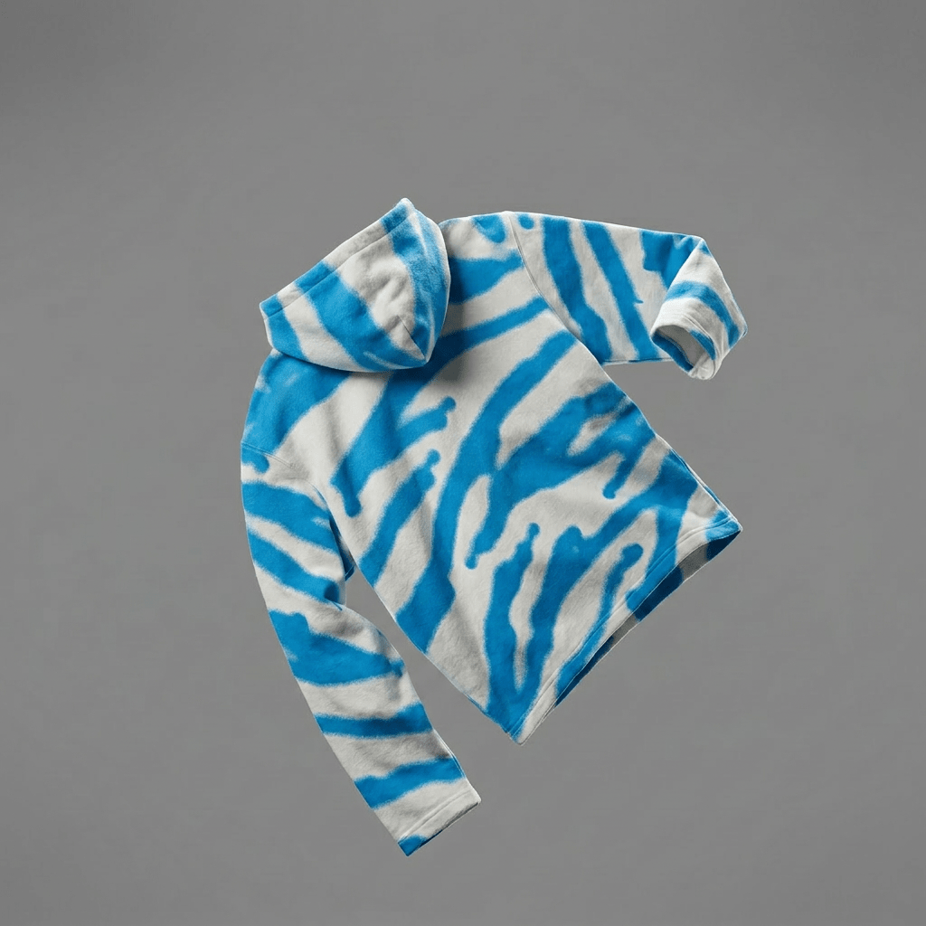 DF Blue Tiger Hoodie - Ark Drive Club