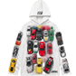 DF Car Collage Hoodie - Ark Drive Club