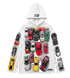 DF Car Collage Hoodie - Ark Drive Club