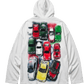 DF Car Collage Hoodie - Ark Drive Club