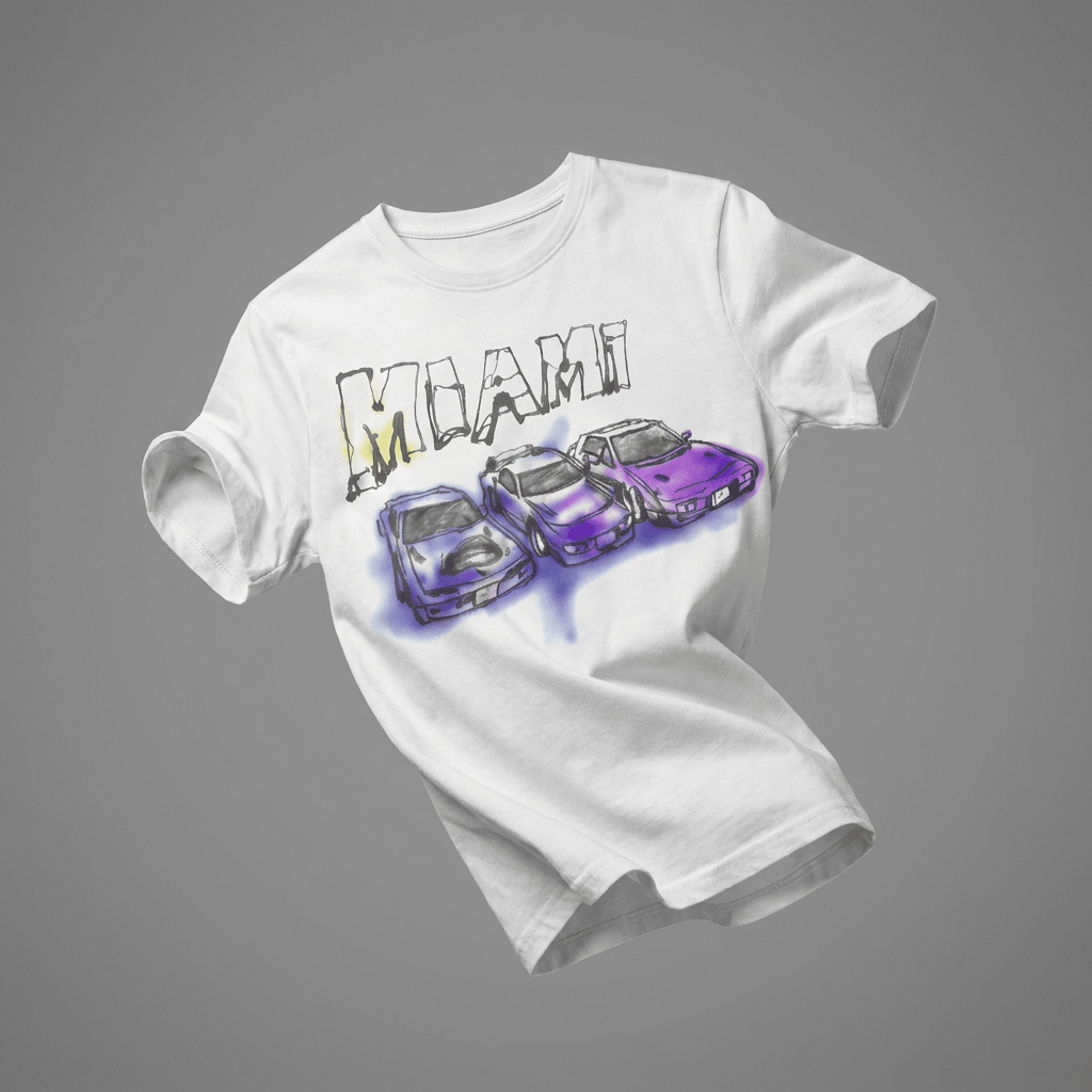 DF Miami Vice Tee - Ark Drive Club