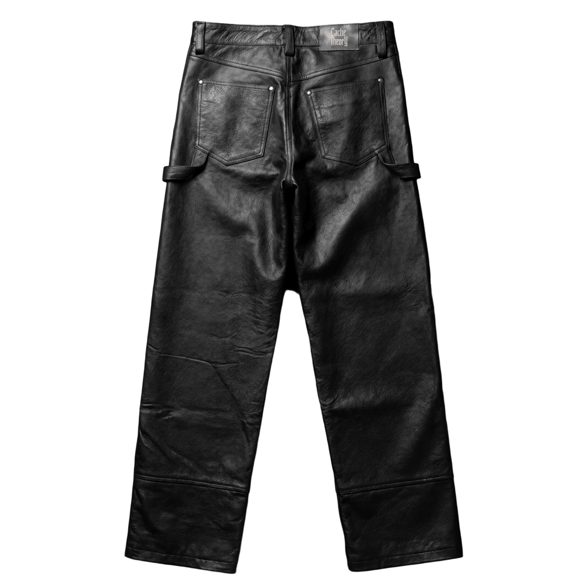 Leather Double Knee Pants - Ark Drive Club