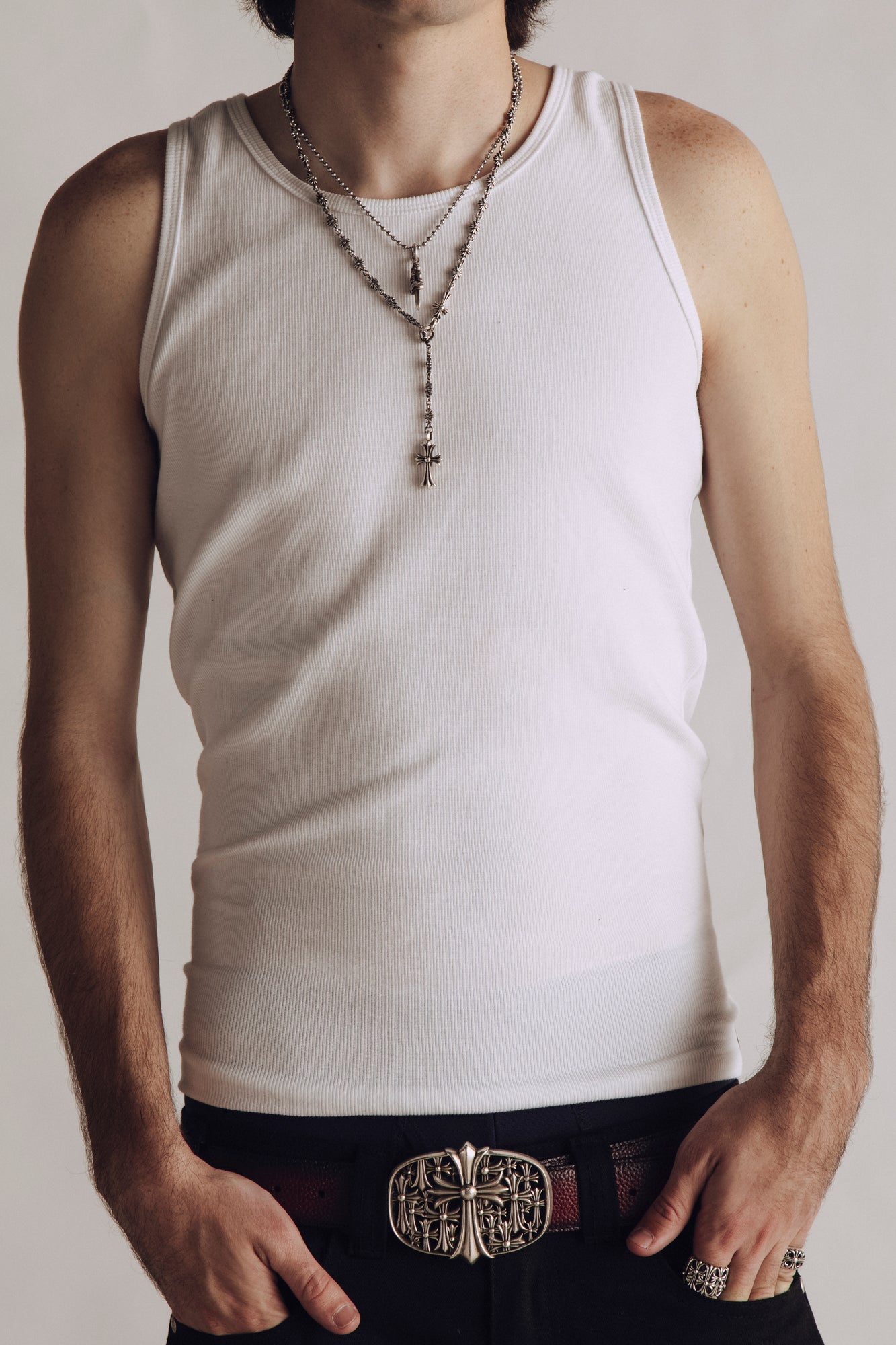Ribbed Cotton Tank - Ark Drive Club