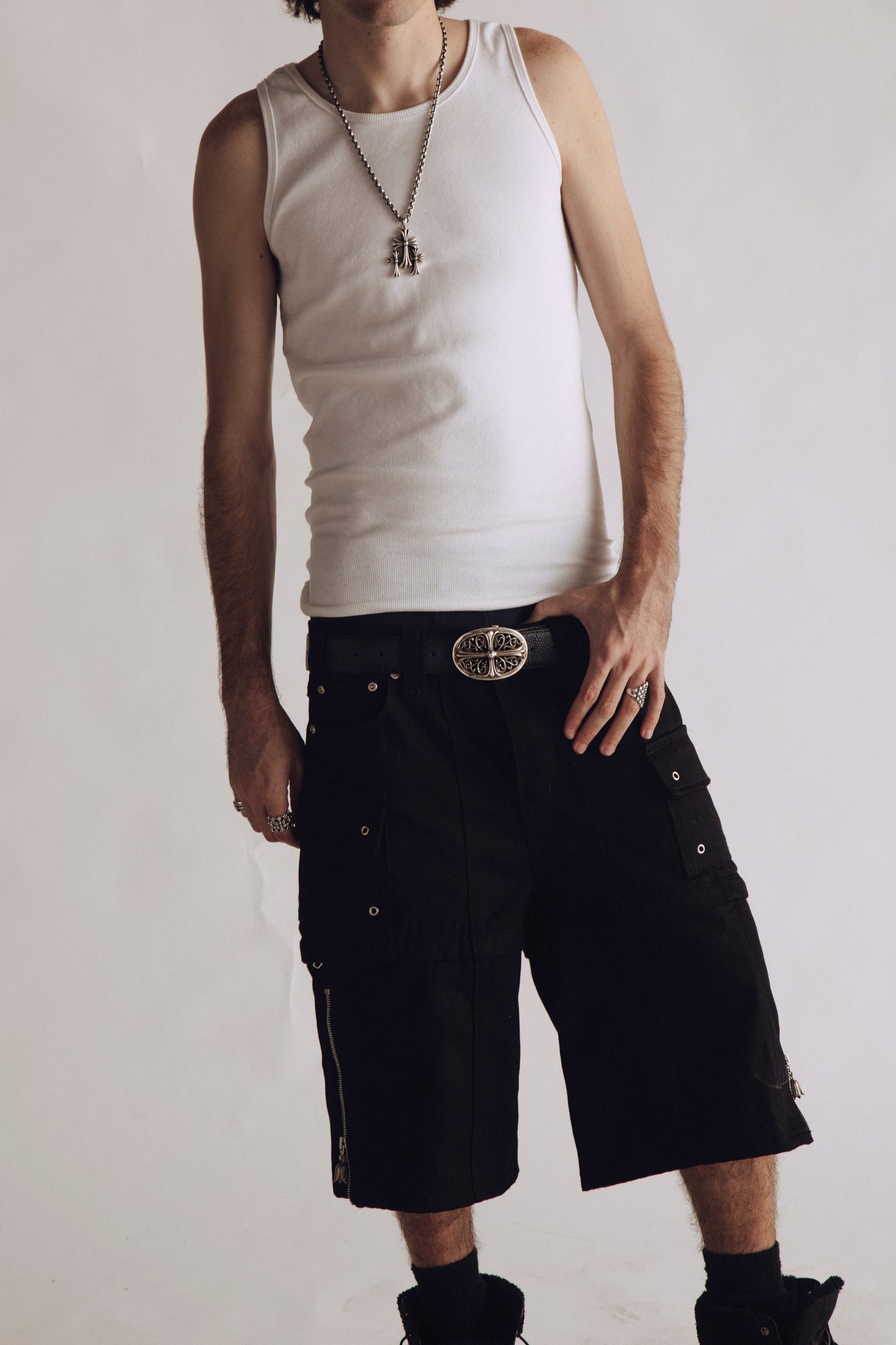 Ribbed Cotton Tank - Ark Drive Club