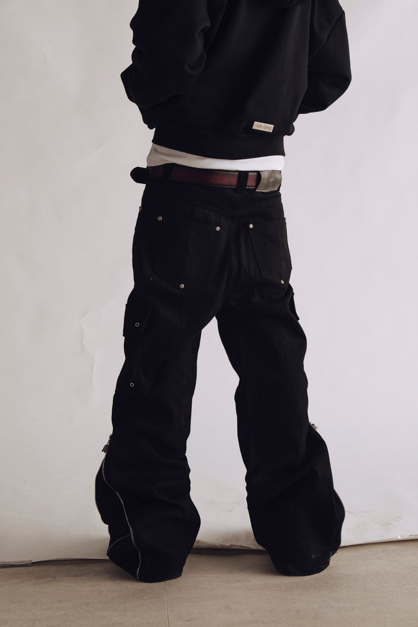 Selvedge Cargo Jeans - Ark Drive Club