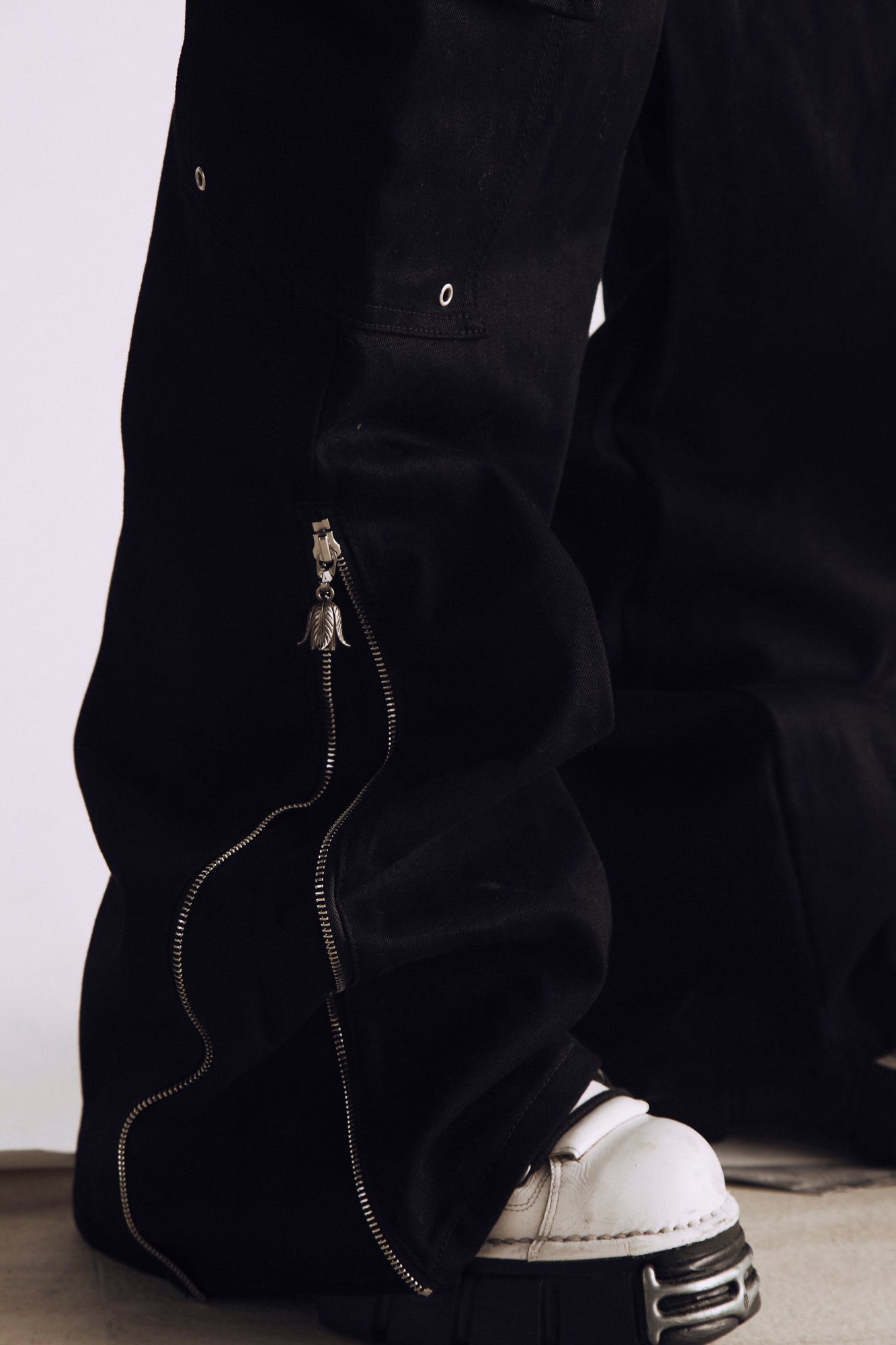 Selvedge Cargo Jeans - Ark Drive Club