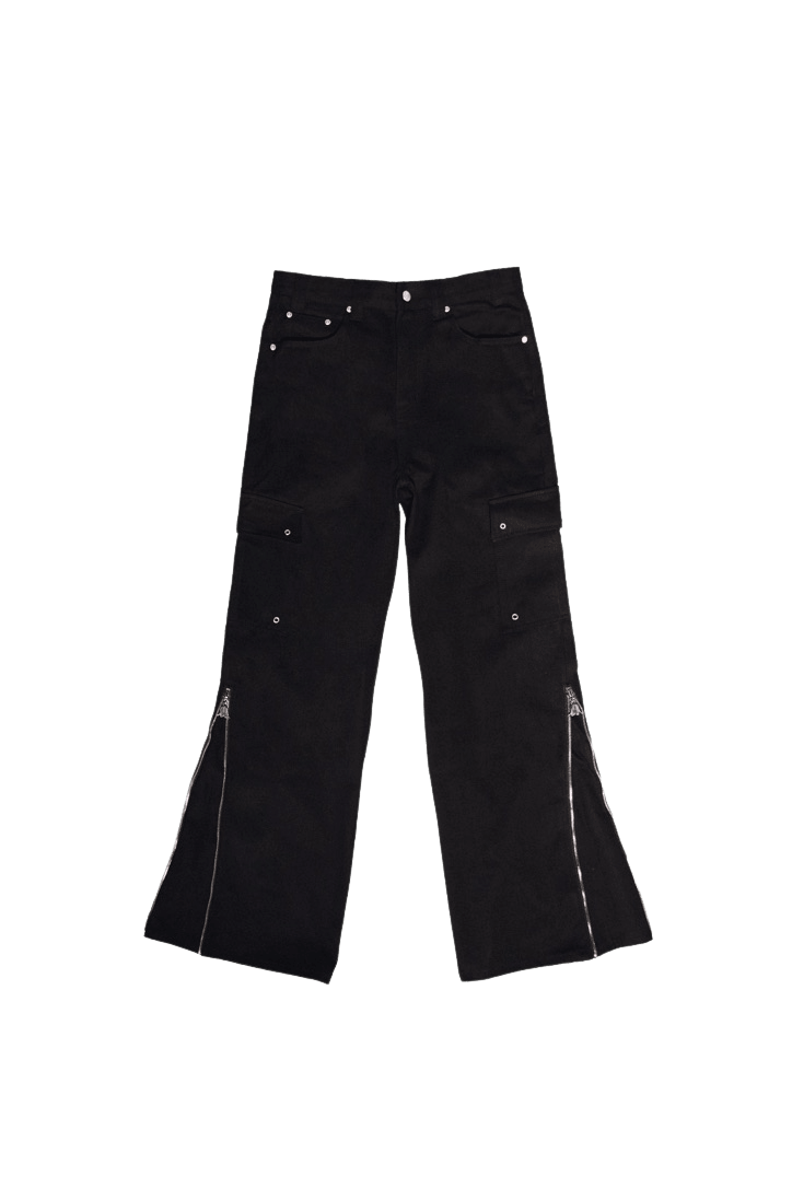 Selvedge Cargo Jeans - Ark Drive Club