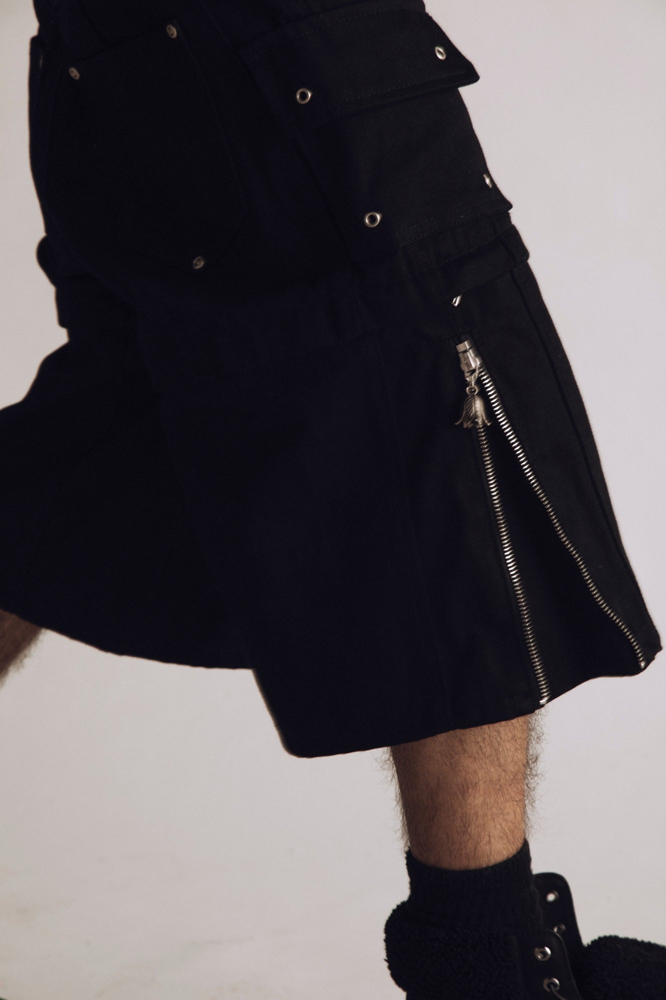 Selvedge Cargo Shorts - Ark Drive Club