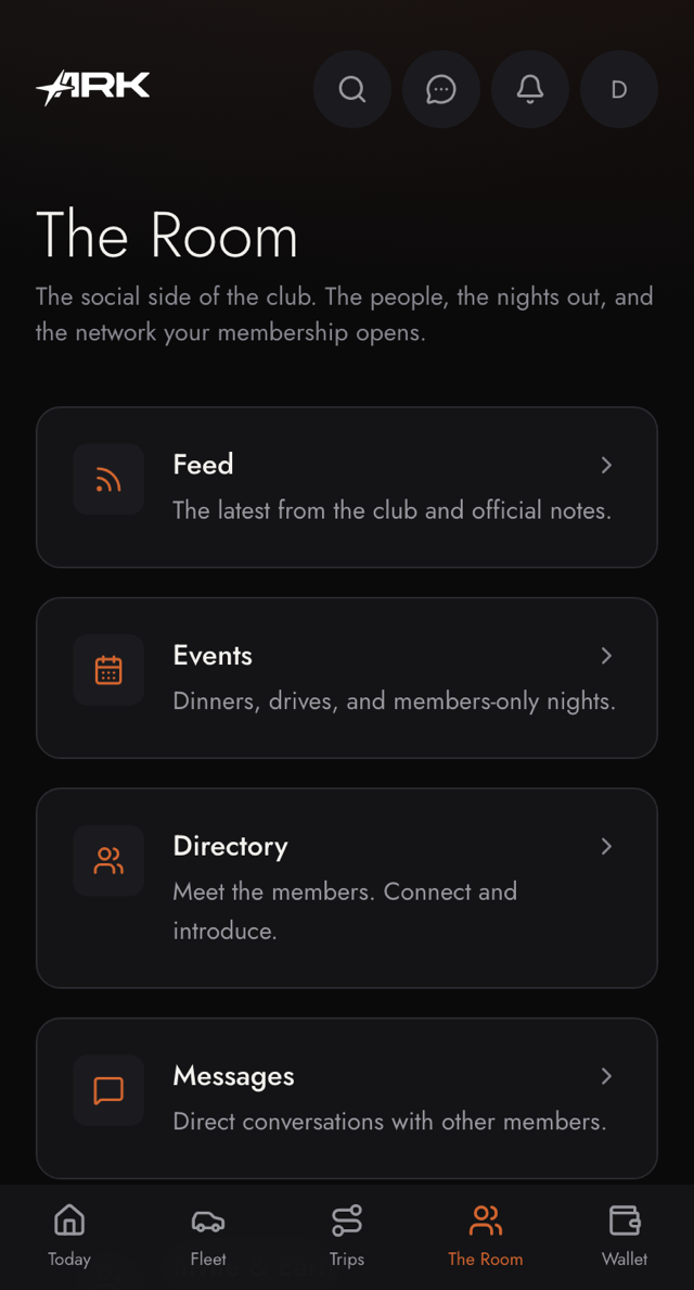 Events and RSVPs in the member app